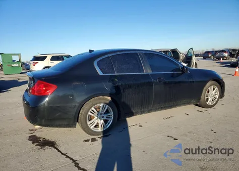 2012 Infiniti G37 Base z USA, uszkodzony, nr VIN JN1CV6AP5CM933714